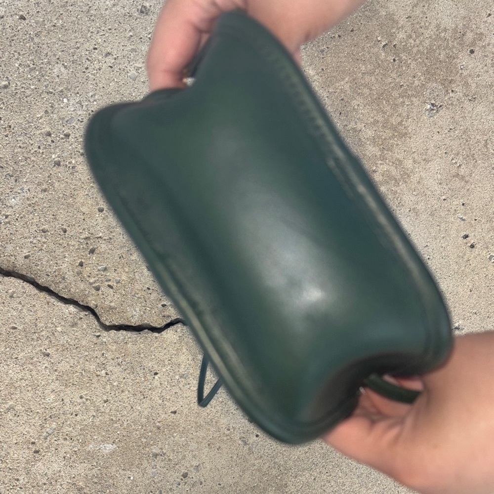 Vintage Coach Green Hadley bag - Picture 8 of 9